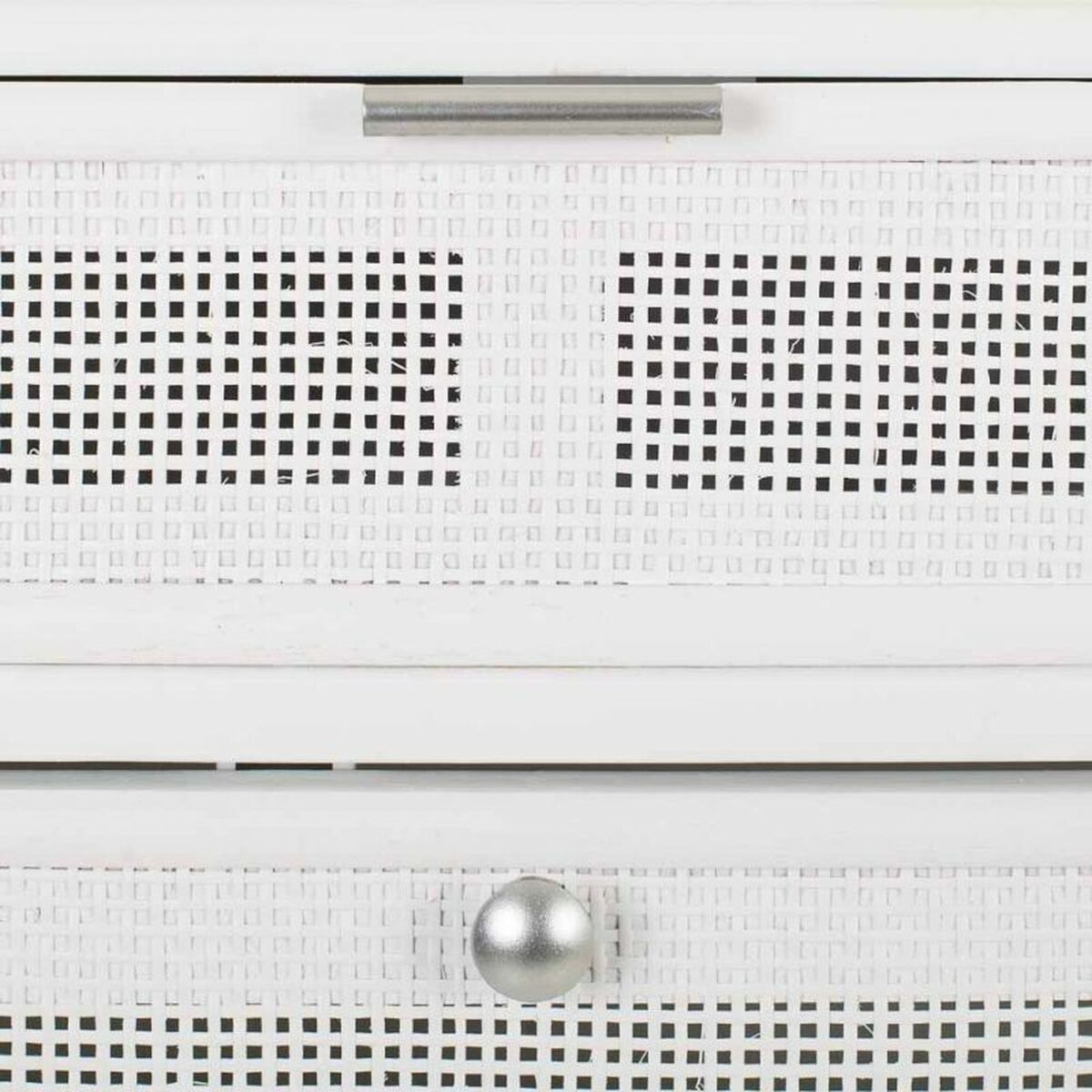 Skoskåp Alexandra House Living Vit 32 x 120 x 70 cm Galler - 8
