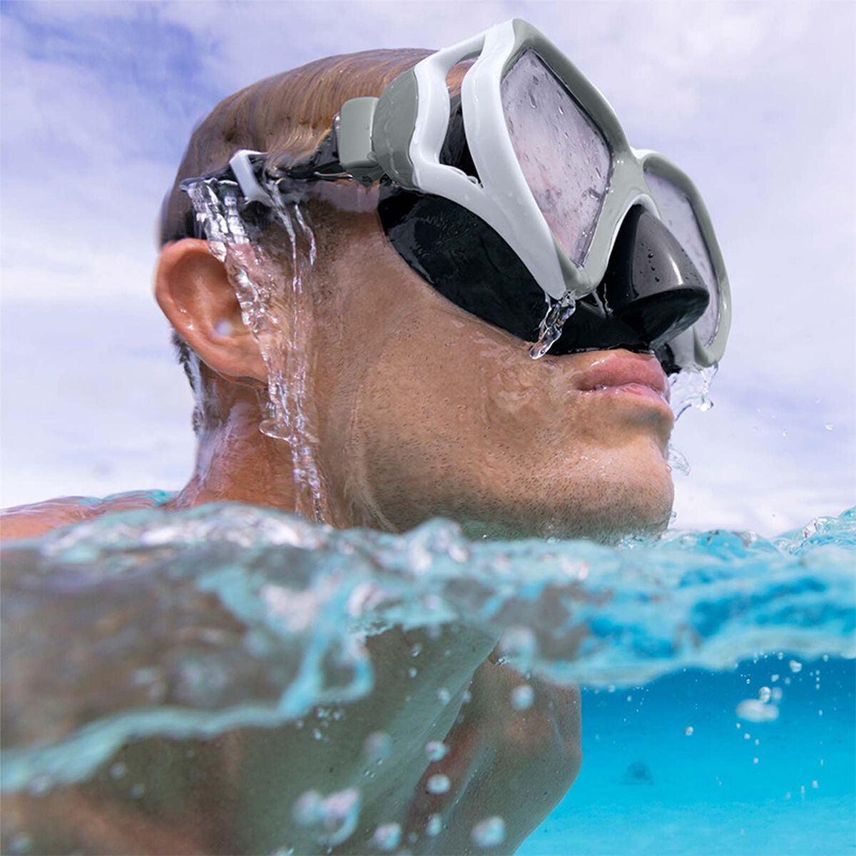 Bestway Dykmask för Barn Anatomisk Rem Blandade Färger +3 år Strand och Pool 22064 - 7