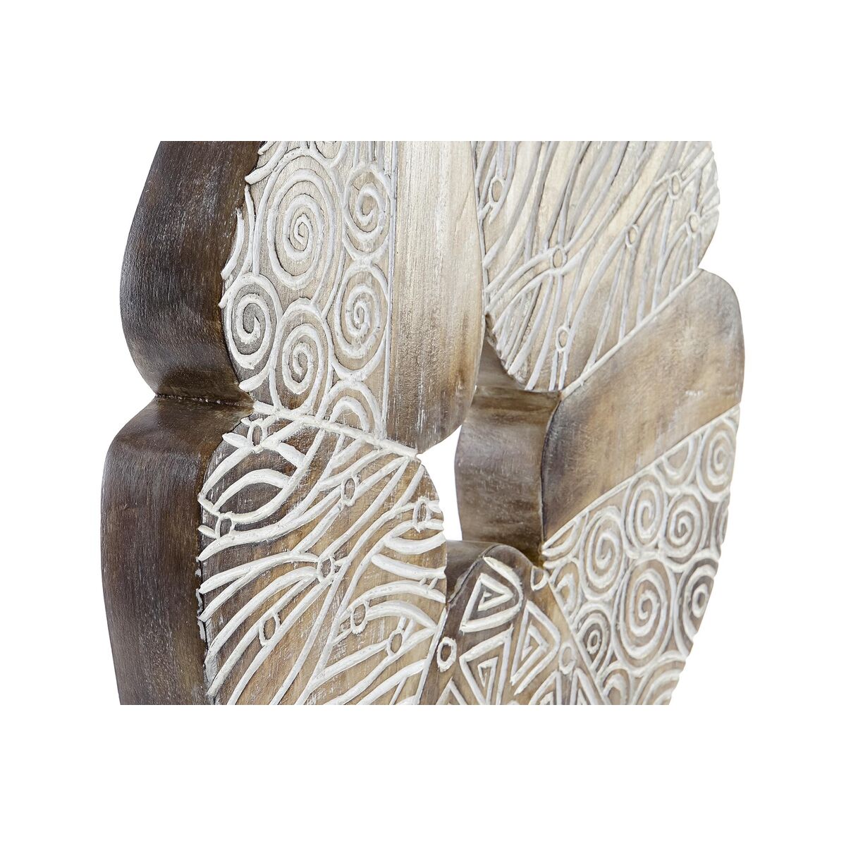 Prydnadsfigur DKD Home Decor Vit Brun Abstrakt 40 x 10 x 51 cm - 9