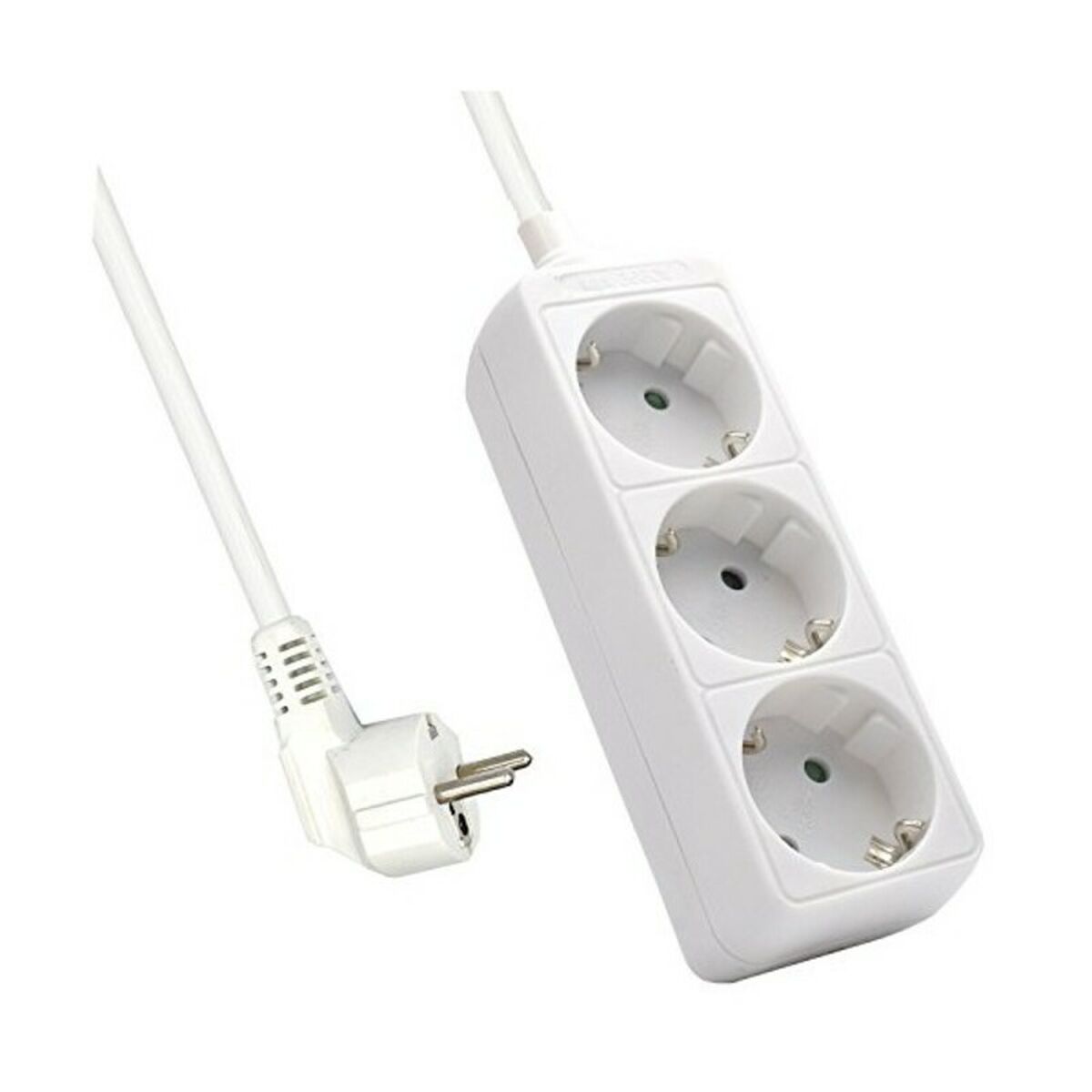 Ellist 3 Tomas-uttag utan brytare Ewent EW395 3680W - 3