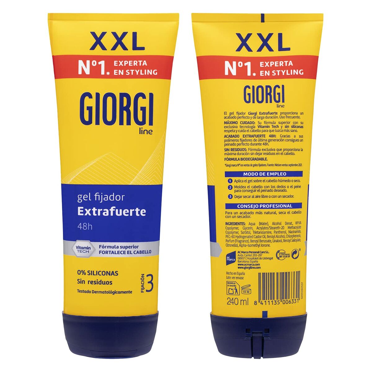 Stylinggel Giorgi Nº3 240 ml - 4