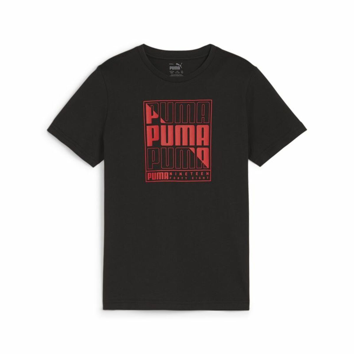 Barn T-shirt med kortärm Puma Graphic