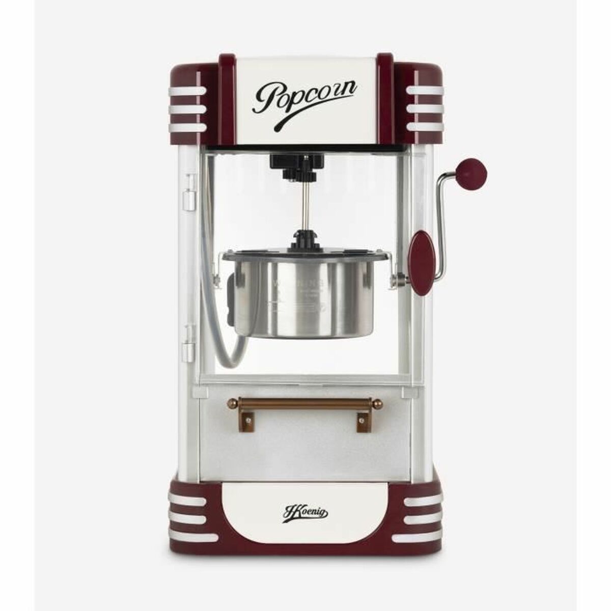 Popcornmaskin Hkoenig Rödbrun - 3