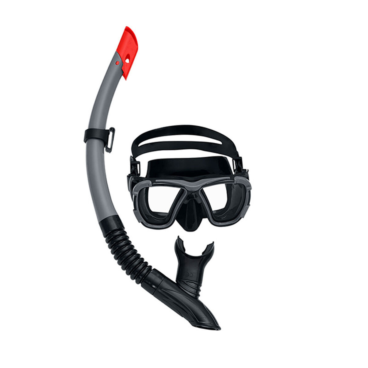 Bestway dykmask för vuxna härdat glas blandade färger silikonrem +14 år strand och pool 22057 - 3