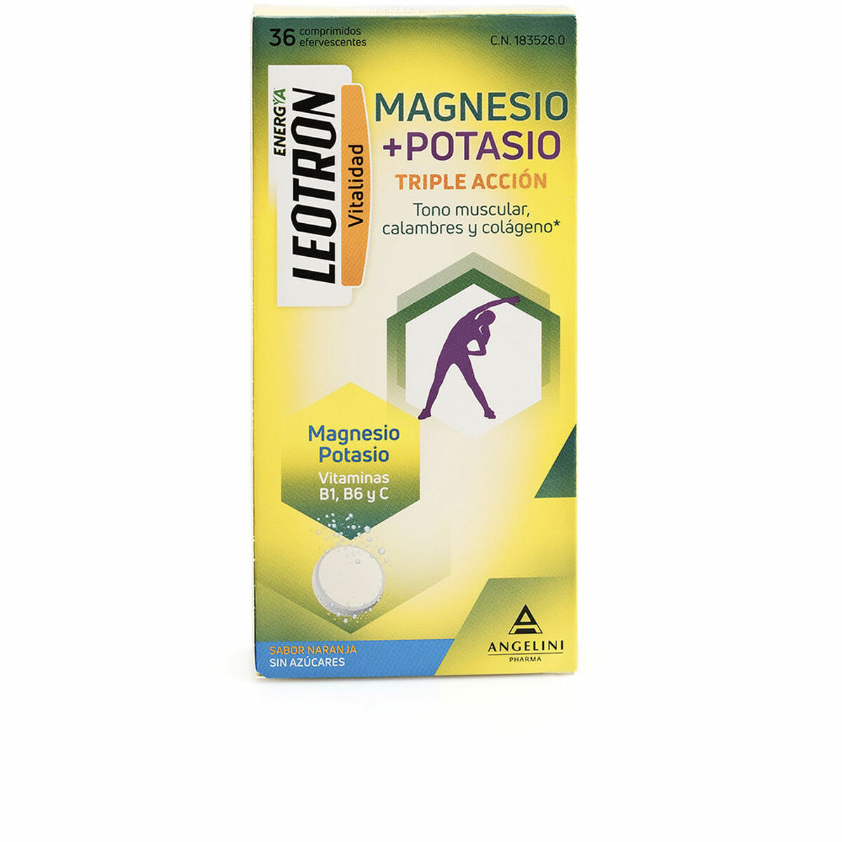 Kosttillskott Leotron Magnesium Potassium 30 antal