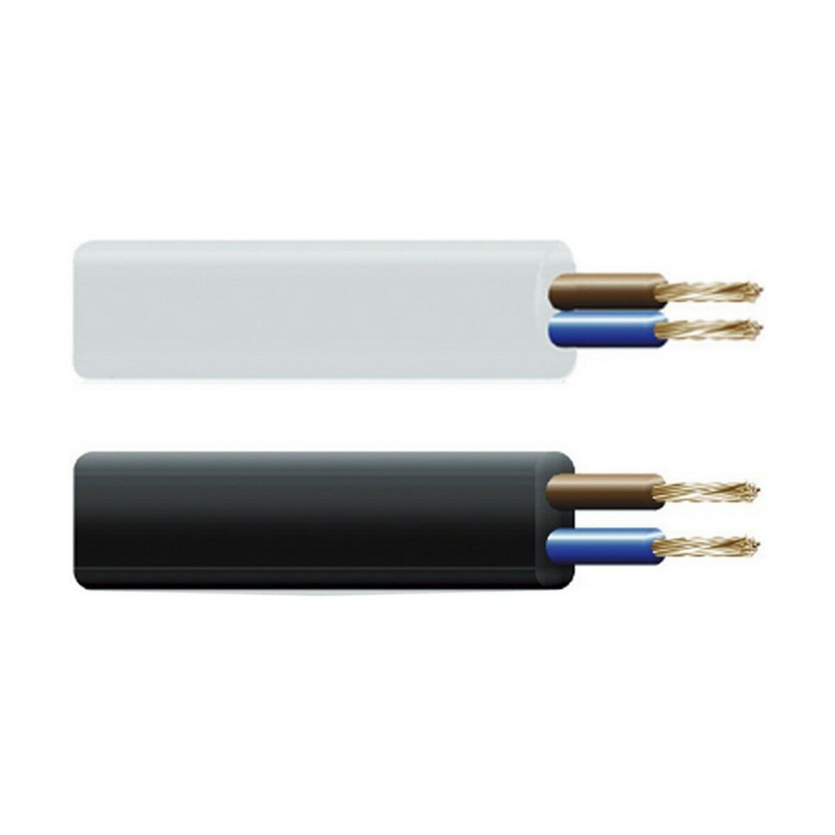 Kabel EDM 11851 C08 Bordeaux 2 x 0,75 mm 5 m
