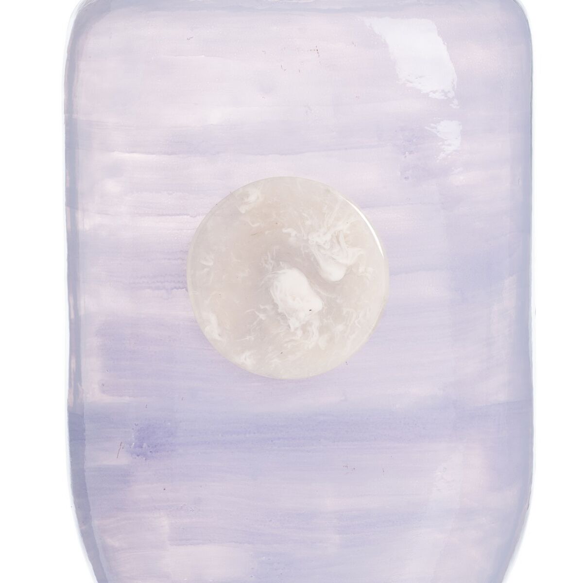 Vas Blå Vit Harts Glas 15 x 9 x 31 cm - 3