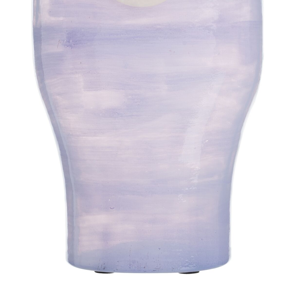 Vas Blå Vit Harts Glas 15 x 9 x 31 cm - 4