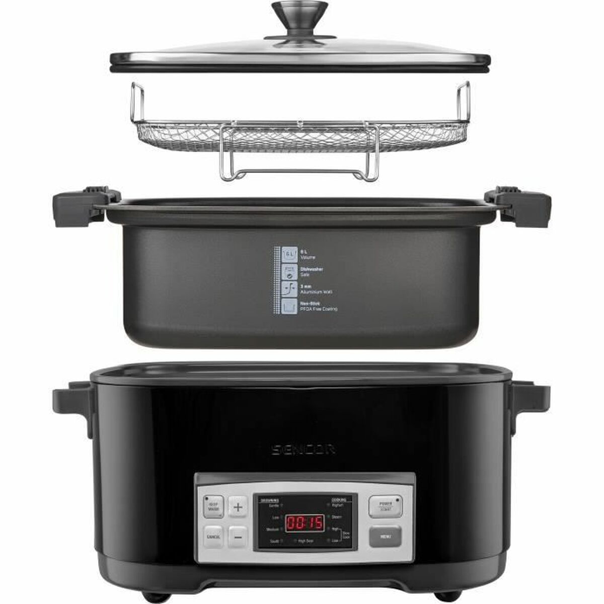Slowcooker Sencor SPR-5508BK - 3