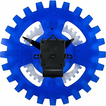 Väggklocka Nextime Blå 35 cm