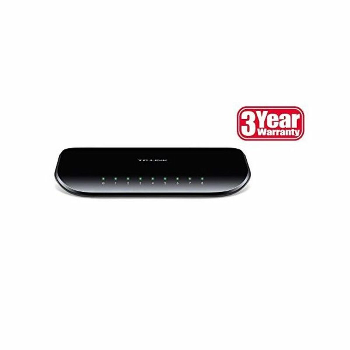 Skrivbords omkopplare TP-Link TL SG1008D V.6 8P Gigabit - 2