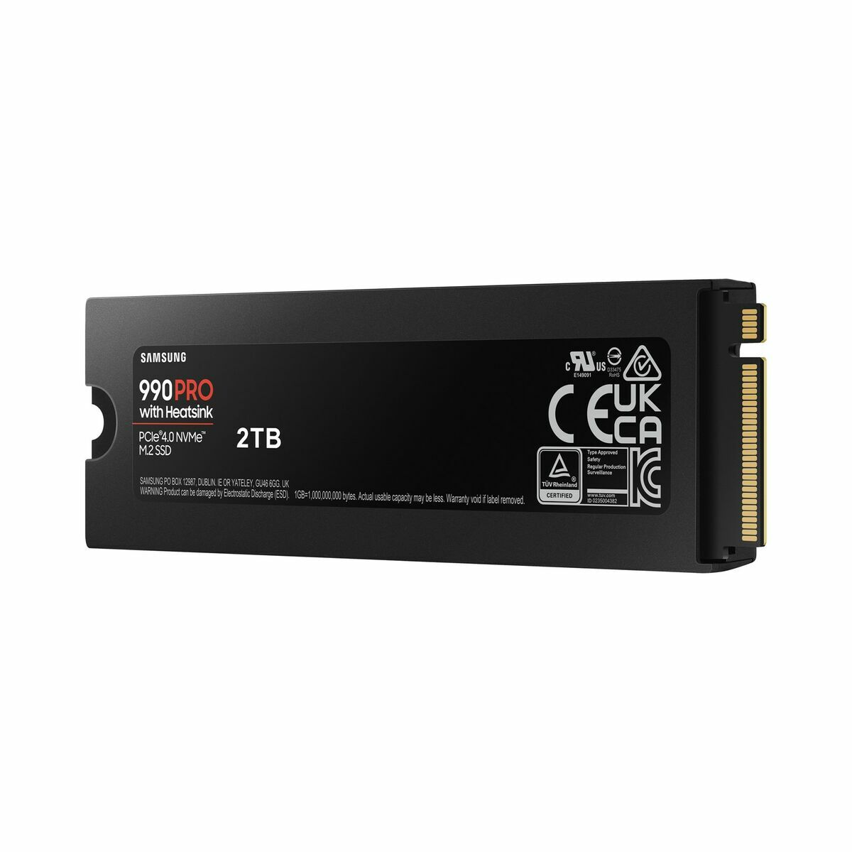 Hårddisk Samsung MZ-V9P2T0GW V-NAND MLC 2 TB SSD - 4