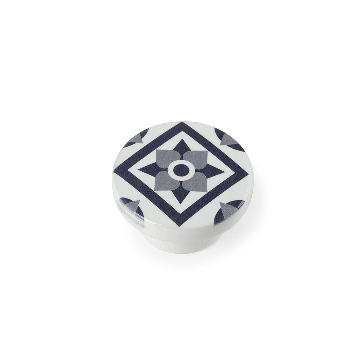 Dörrhandtag Rei e244 Grå bokträ Ø 40 x 22 mm 4 Delar