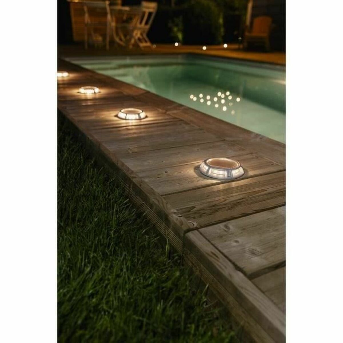 solcellslampo Galix Golv Aluminium - 3