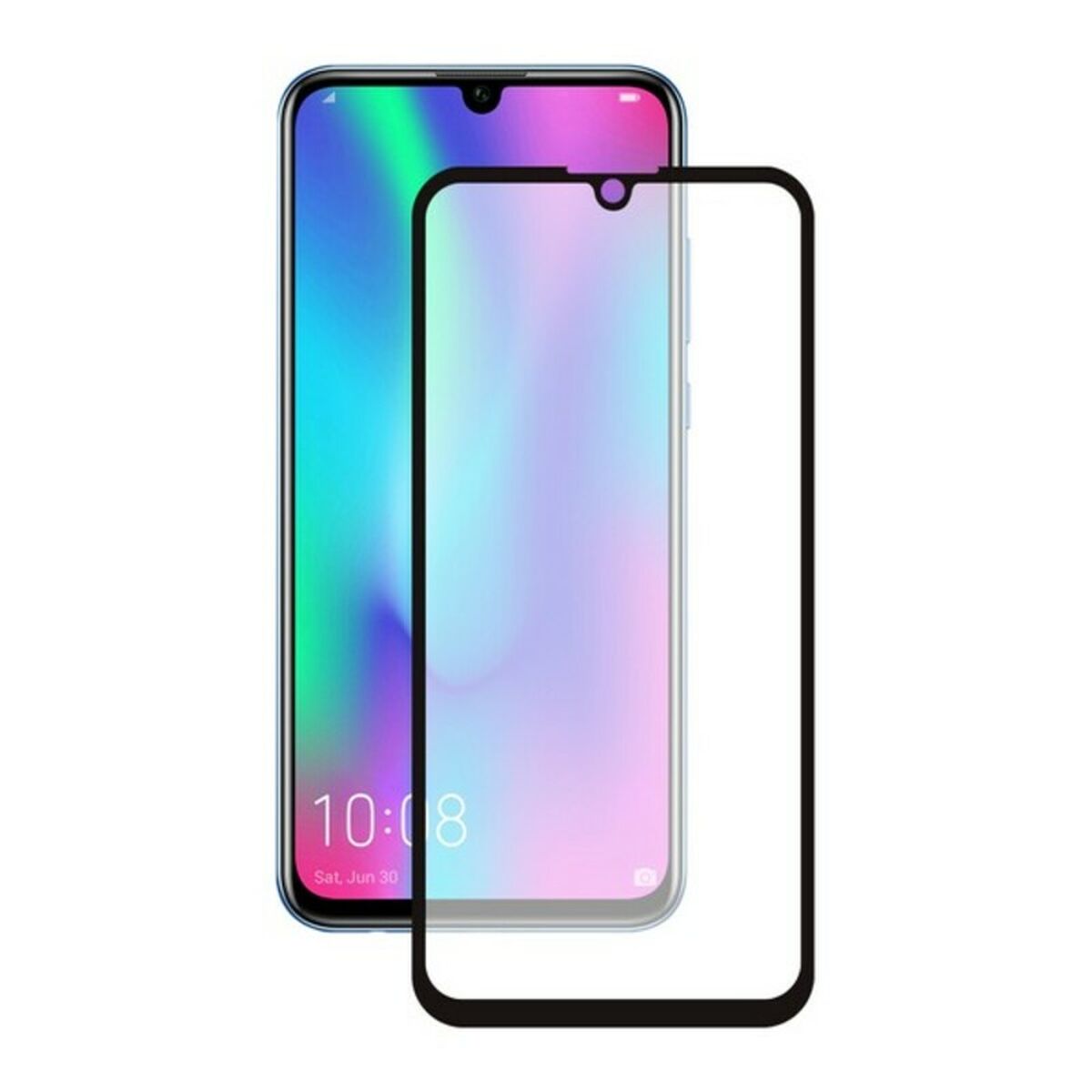 Skärmskydd i Härdat Glas Honor 10 Lite KSIX Full Glue