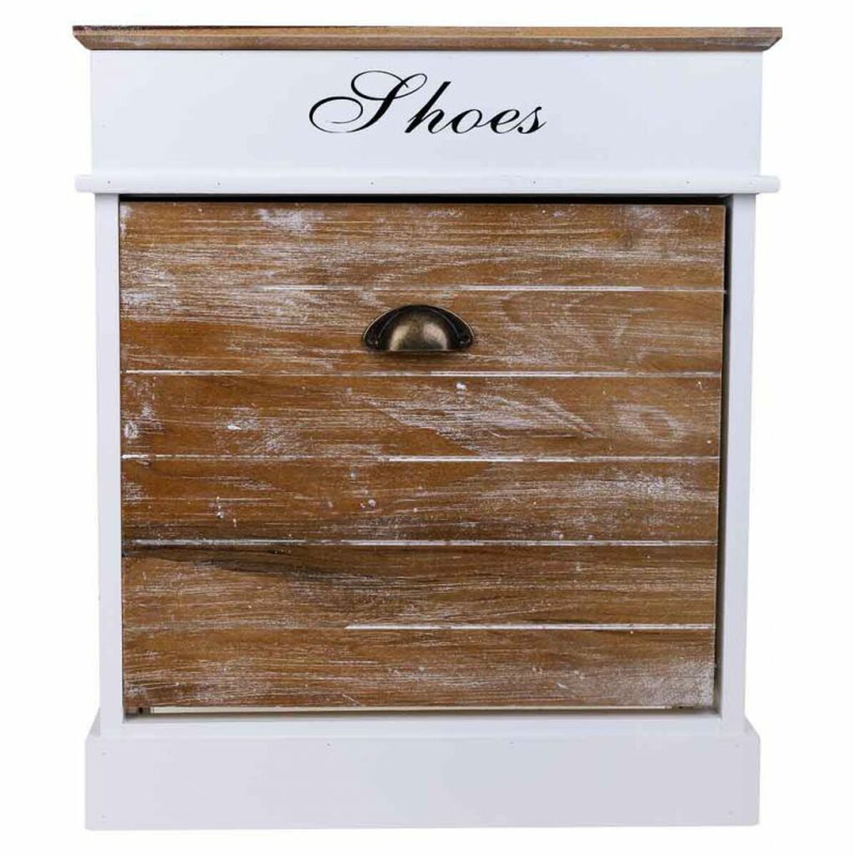 Skoställ Alexandra House Living Vit 28 x 58 x 50 cm 1 låda - 3