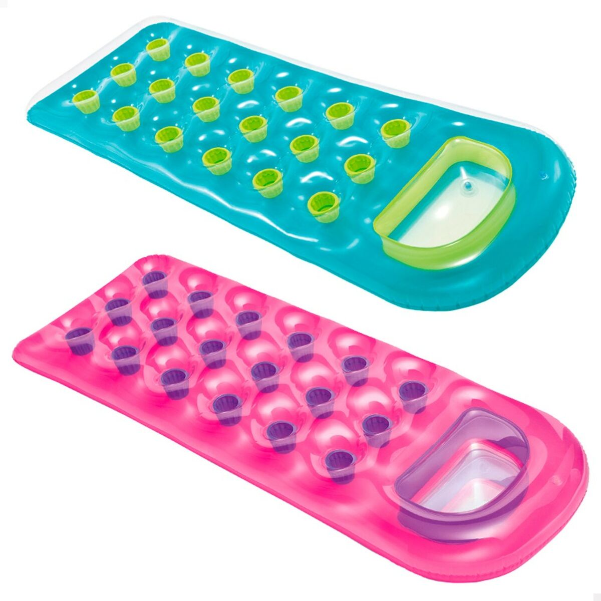 Luftmadrass Intex Reflekterande 18 Glas 188 x 20 x 71 cm - 10