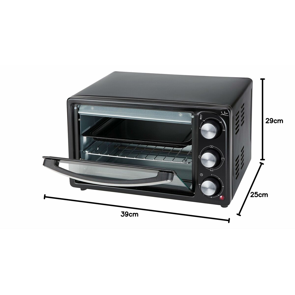 Elektrisk Mini-ugn JATA HN916 1200 W - 3