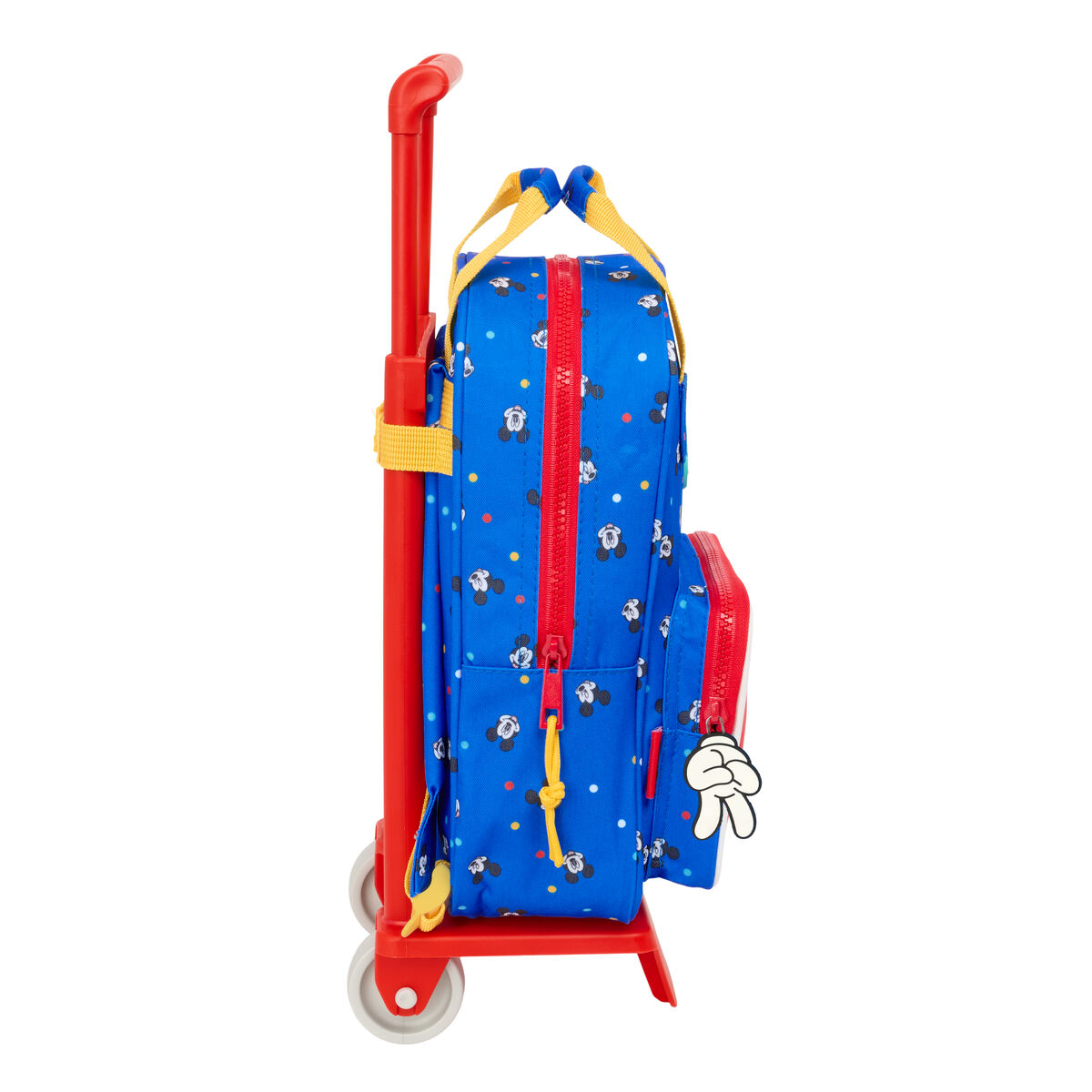 Skolväska med hjul Mickey Mouse Clubhouse Good day Blå 20 x 28 x 8 cm - 2