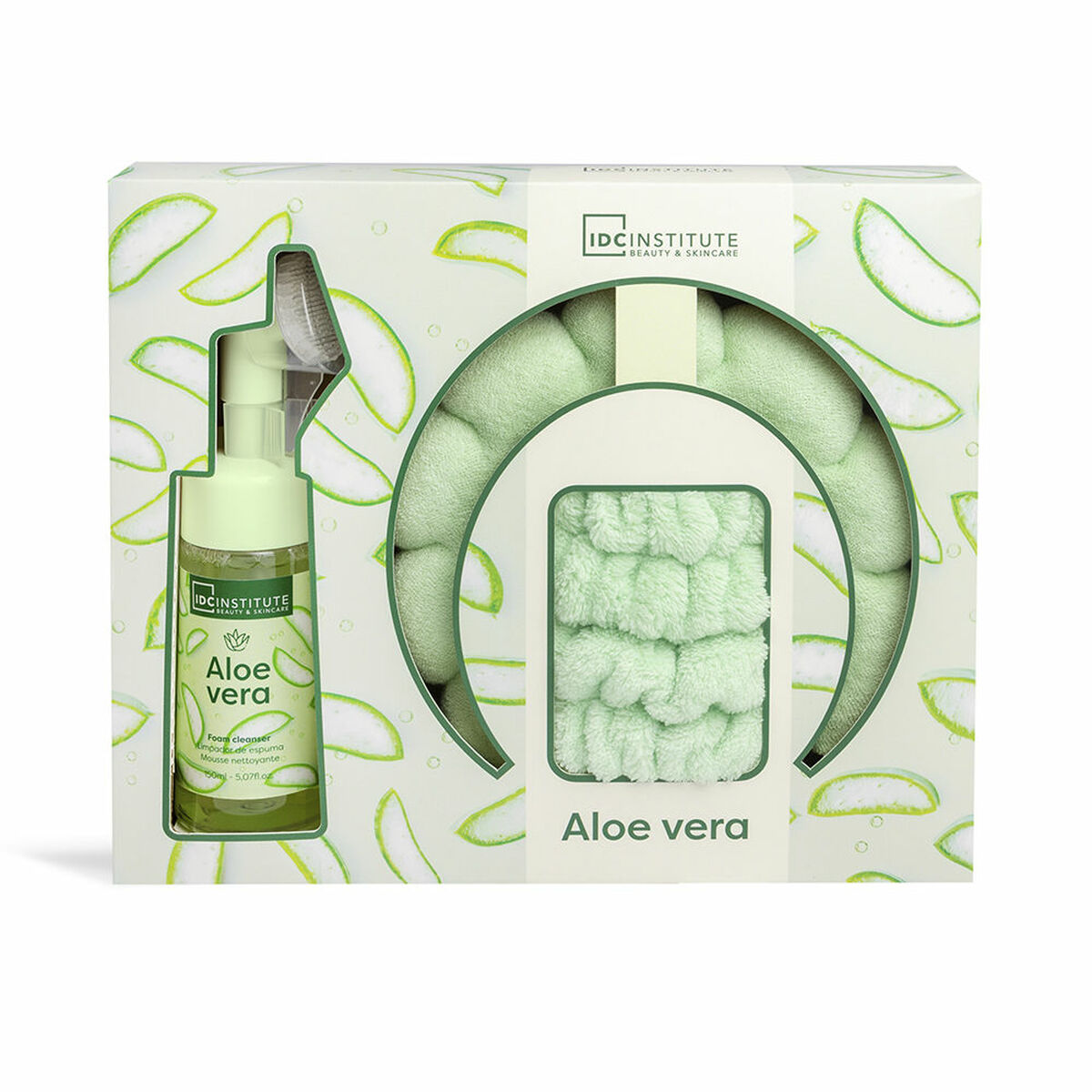 Rengörande ansiktsgel IDC Institute ALOE VERA 3 Delar