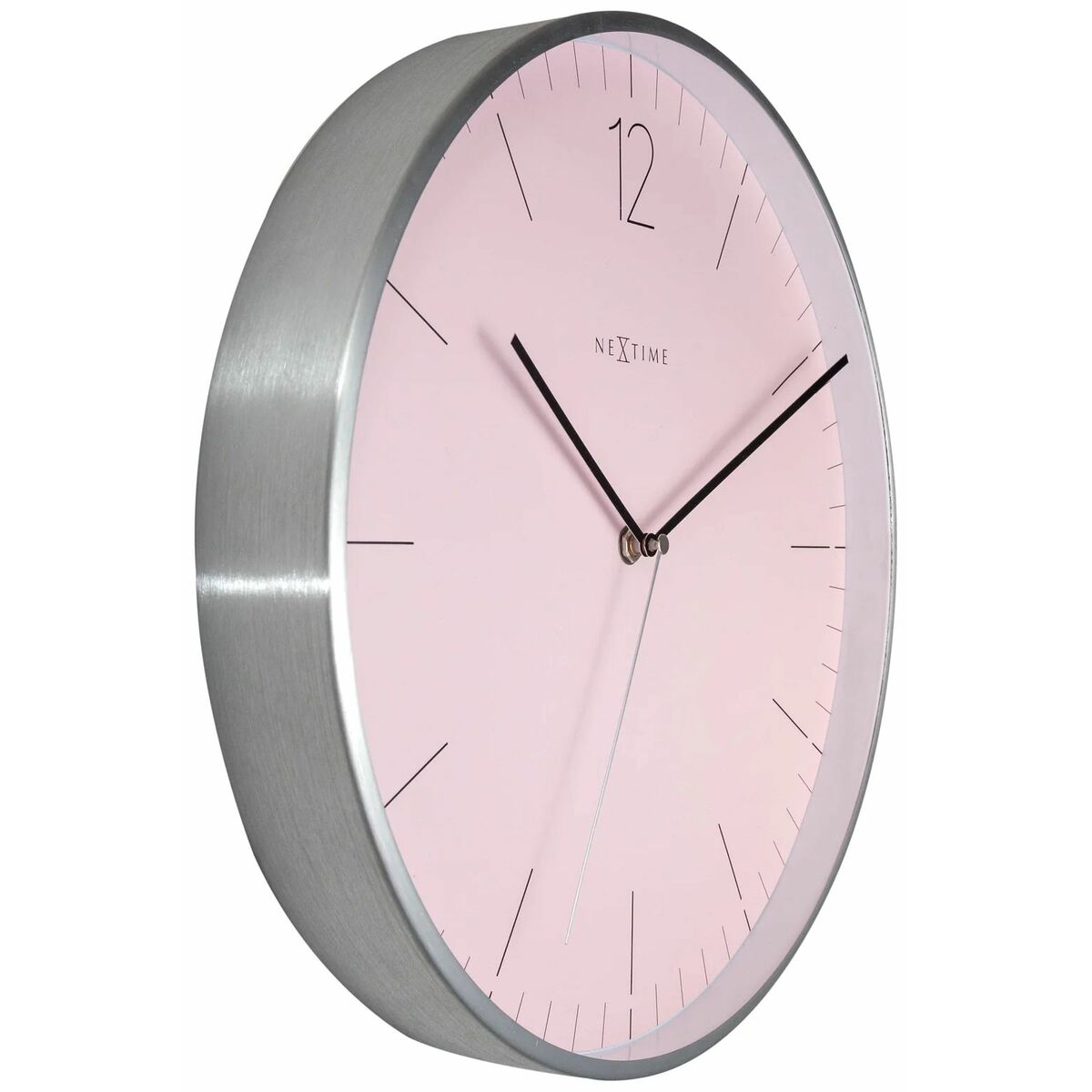 Väggklocka Nextime Grå Rosa 34 cm - 3