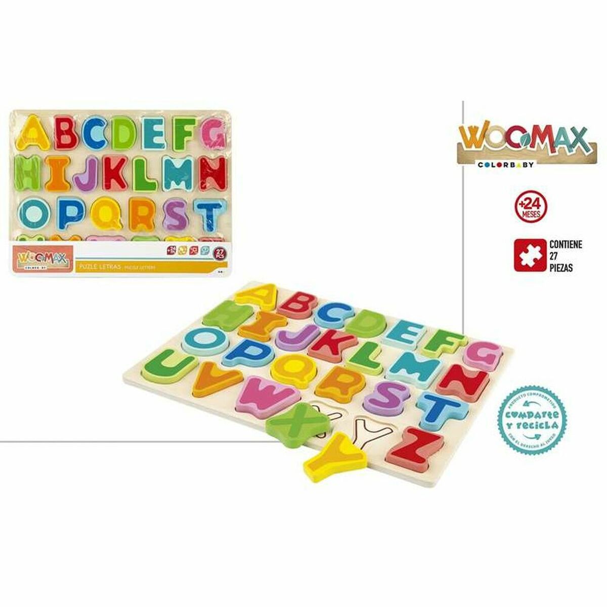 Pussel Woomax Alphabet