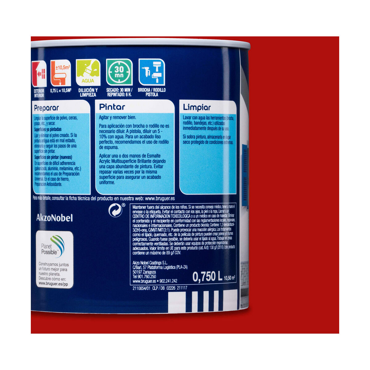 Fernissa Bruguer 750 ml Ytlack - 8