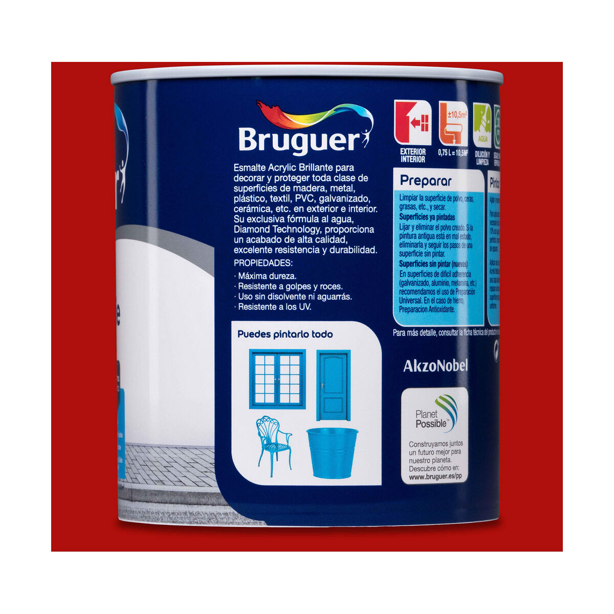 Fernissa Bruguer 750 ml Ytlack - 7