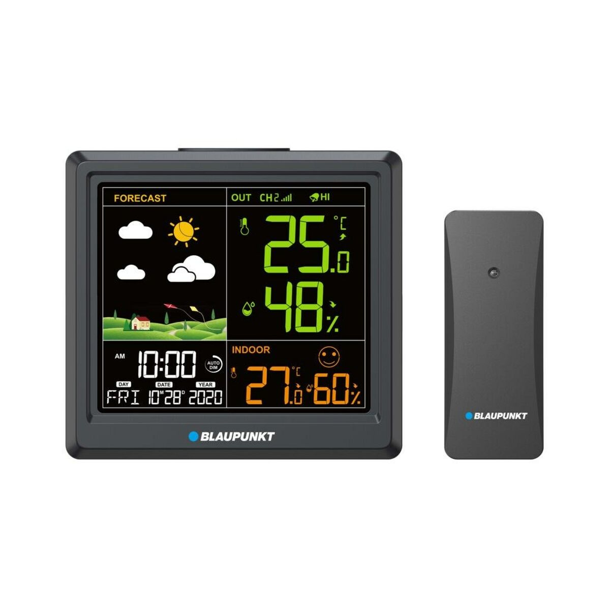 Multifunktionell väderstation Blaupunkt WS25BK