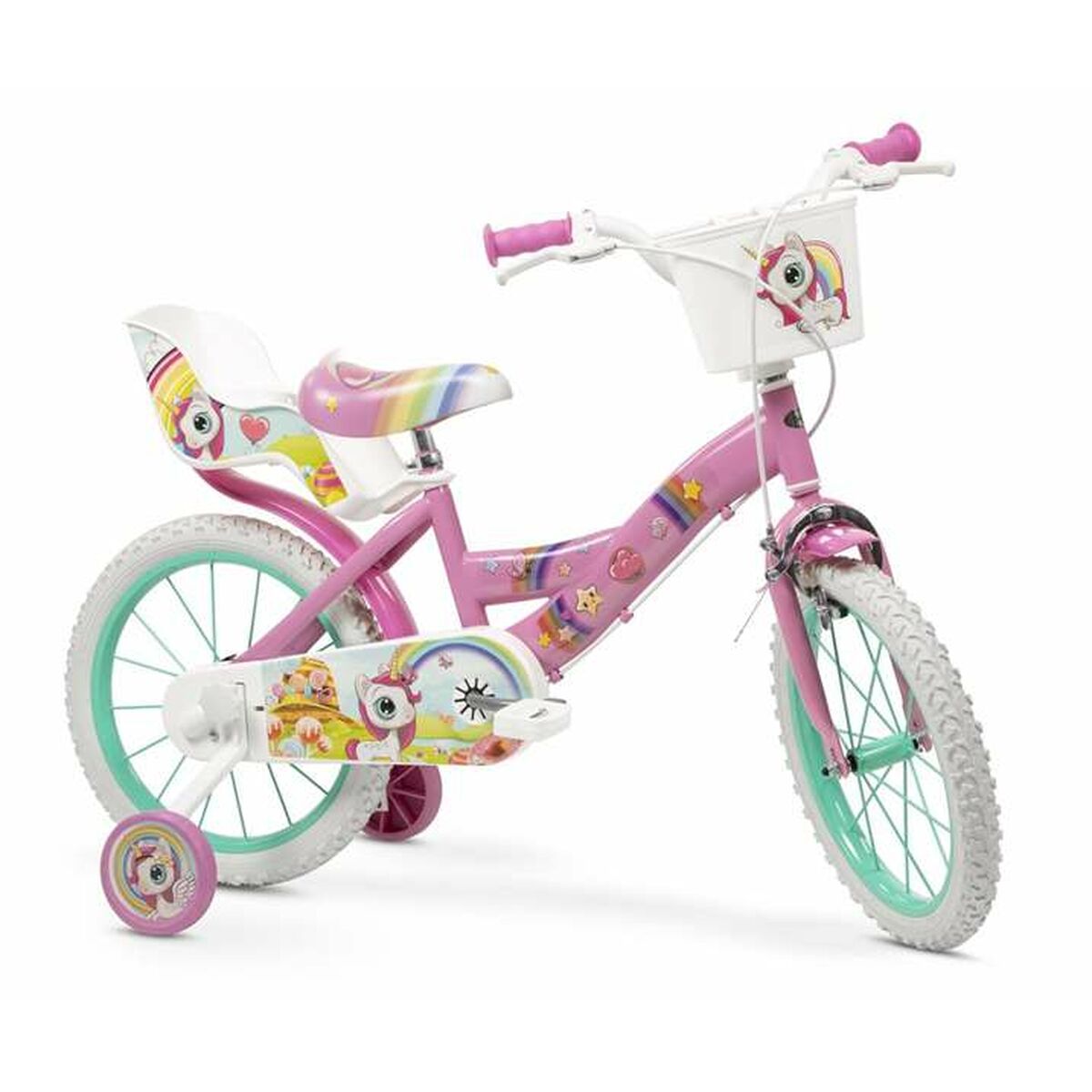 Barncykel Toimsa 16" Enhörning - 2