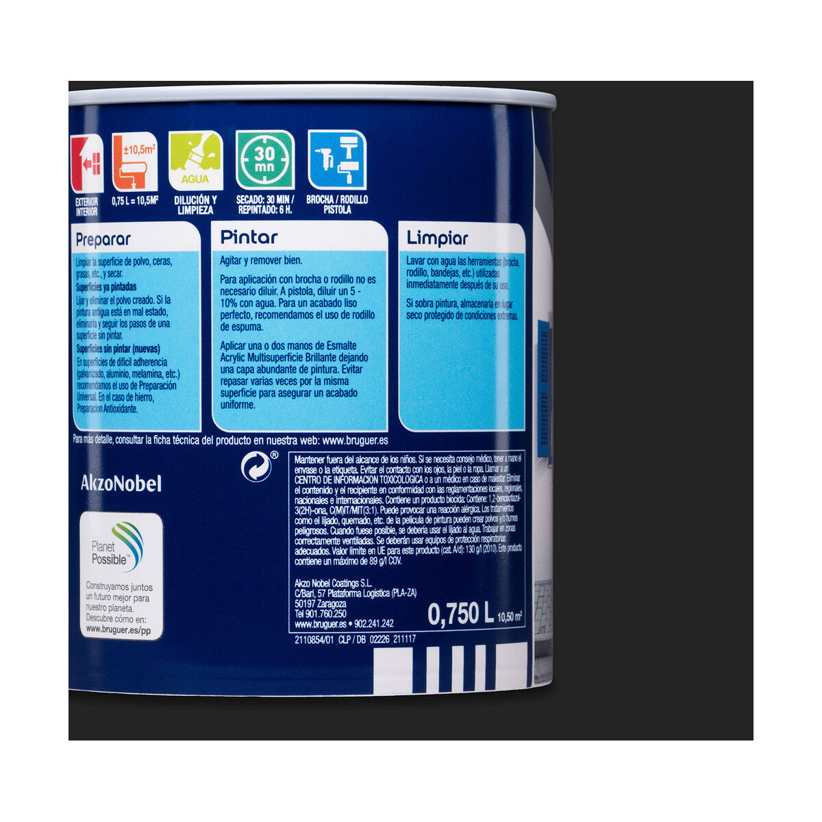 Fernissa Bruguer 5057524 750 ml Ytlack - 8