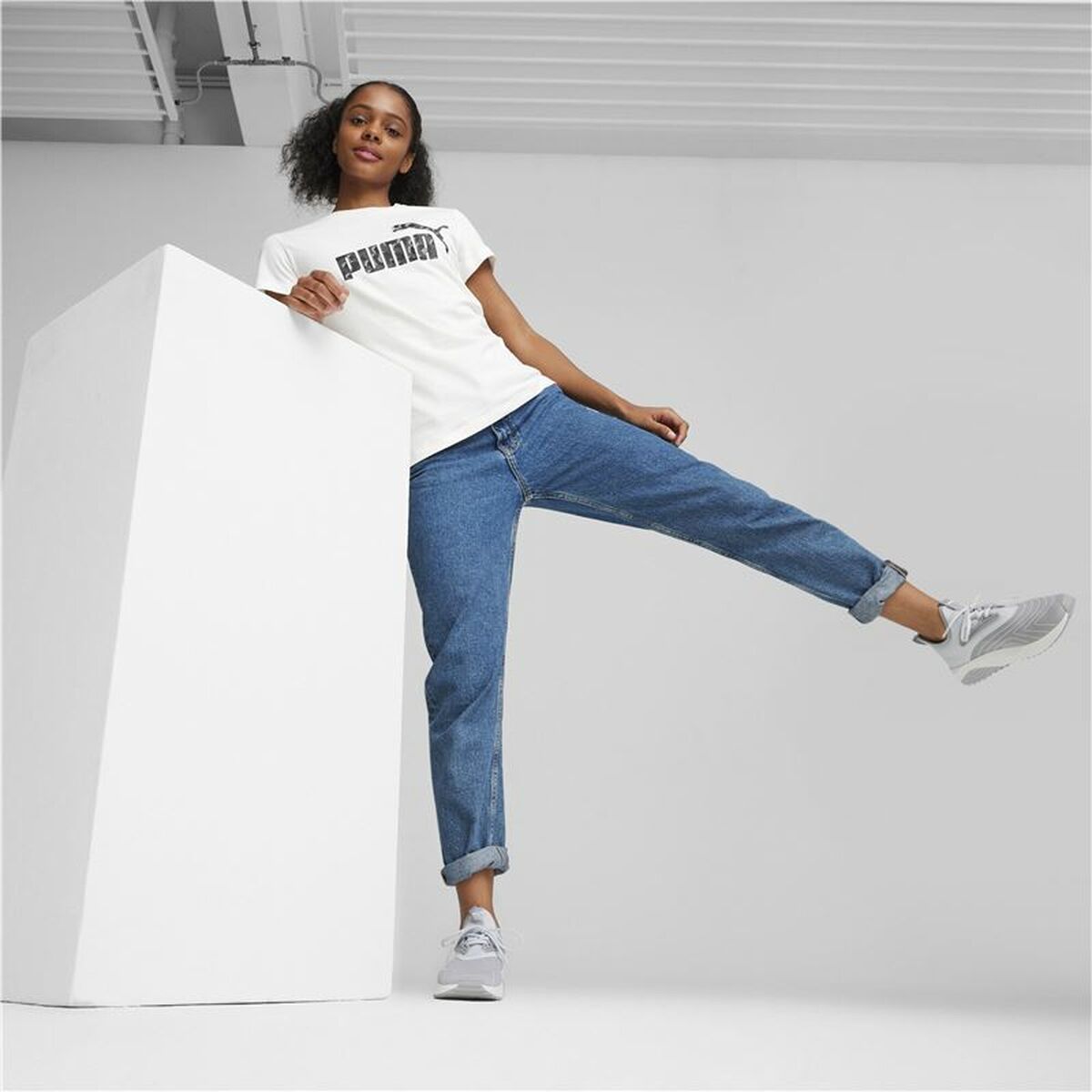 T-shirt med kortärm Dam Puma ESS+ ANIMAL Graphic - 3