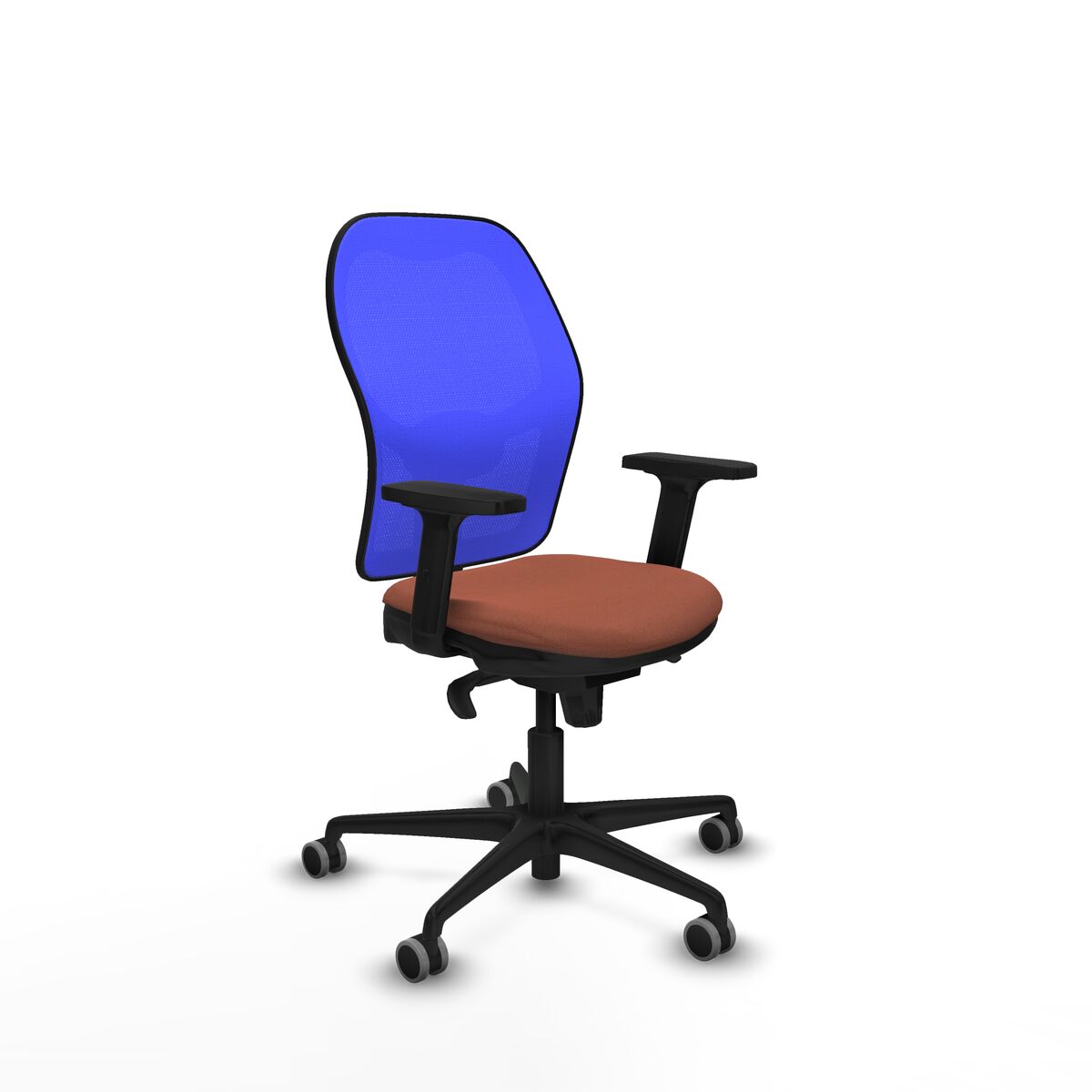 Kontorsstol Piqueras y Crespo 2D036G0 Blå Brun
