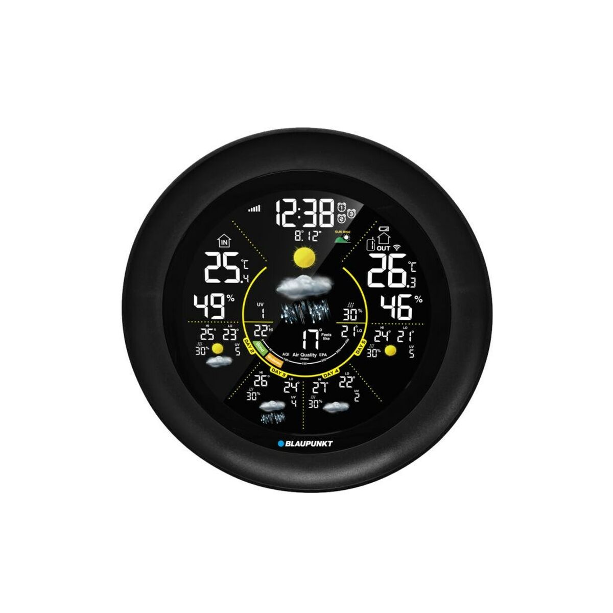 Multifunktionell väderstation Blaupunkt WS65BK APP