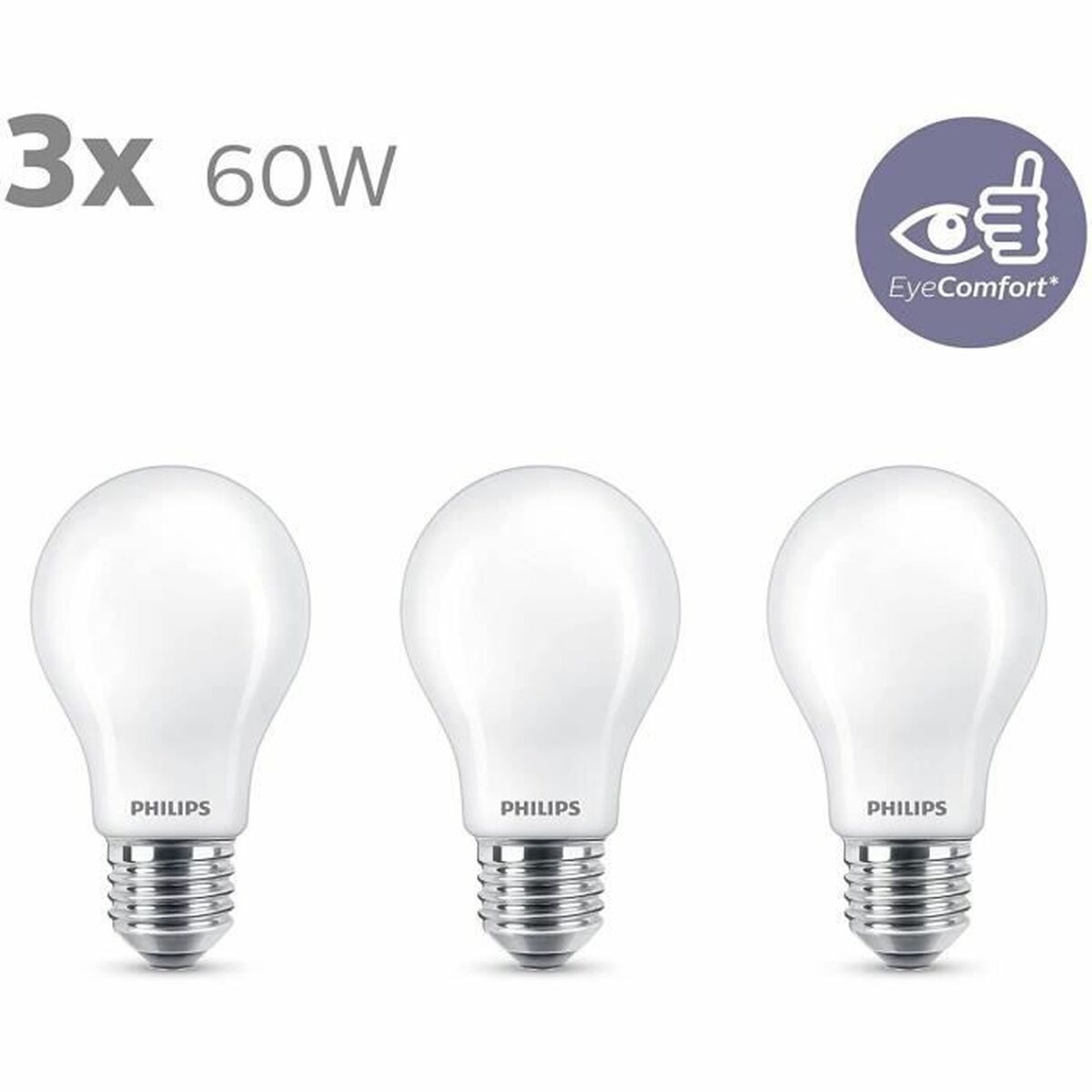 LED-lampa Philips Bombilla E 7 W 60 W 806 lm (2700k) - 5