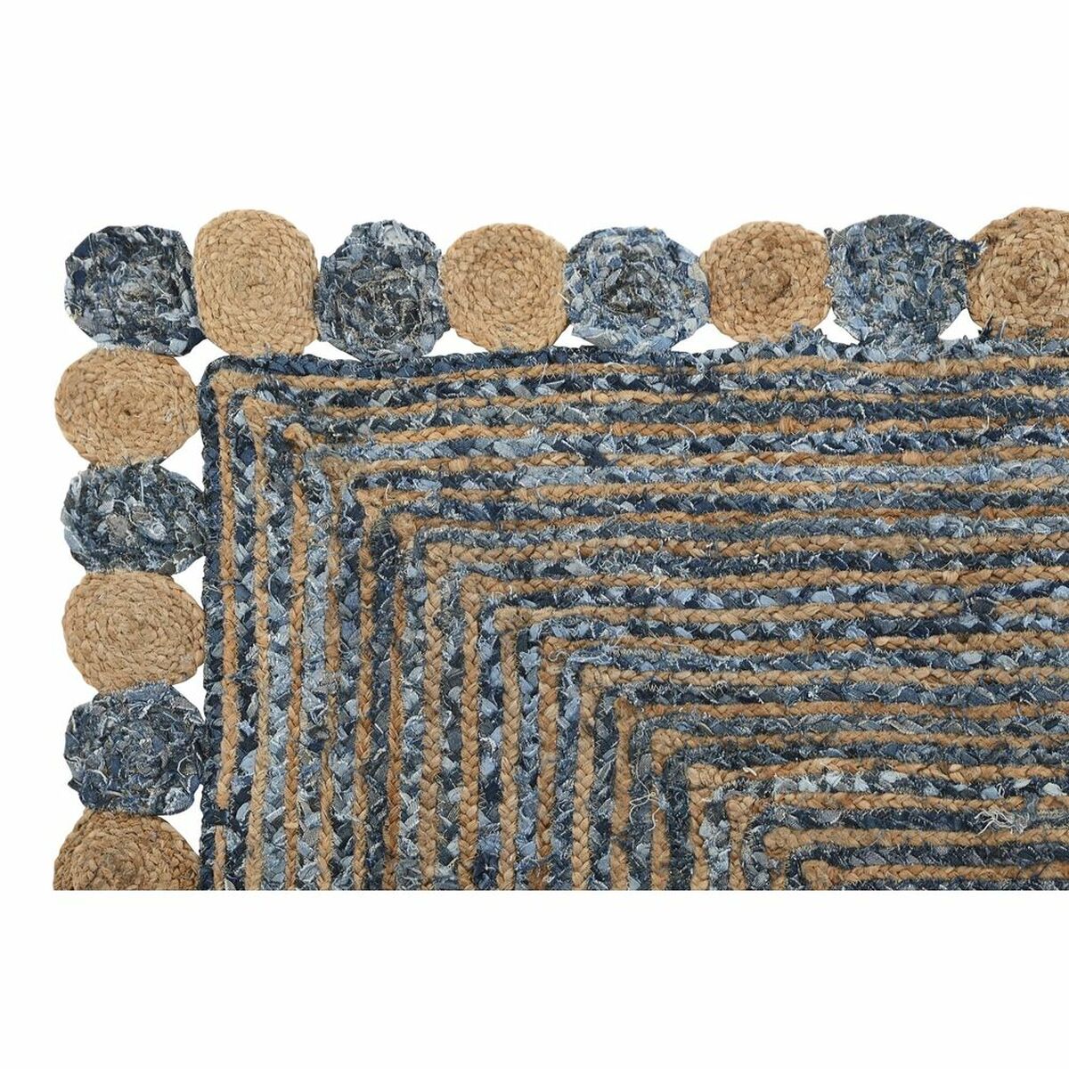 Matta DKD Home Decor 2100 gsm Bomull Jute (120 x 180 x 1 cm) - 2