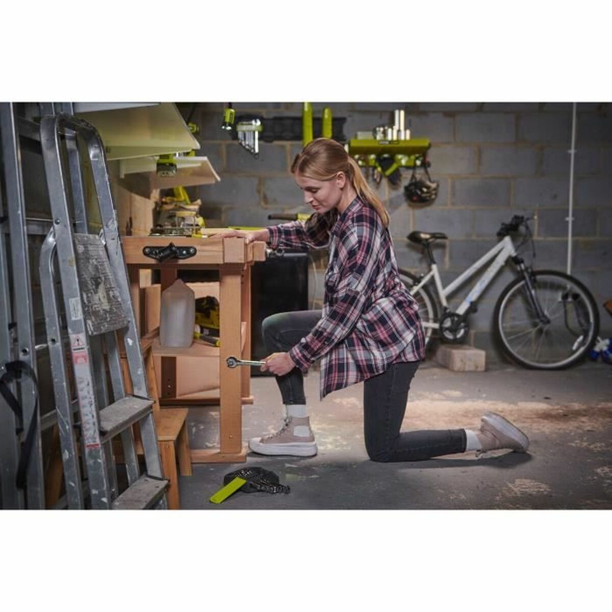 Set med nycklar med dubbla öppningar Ryobi RHWR8PC - 3