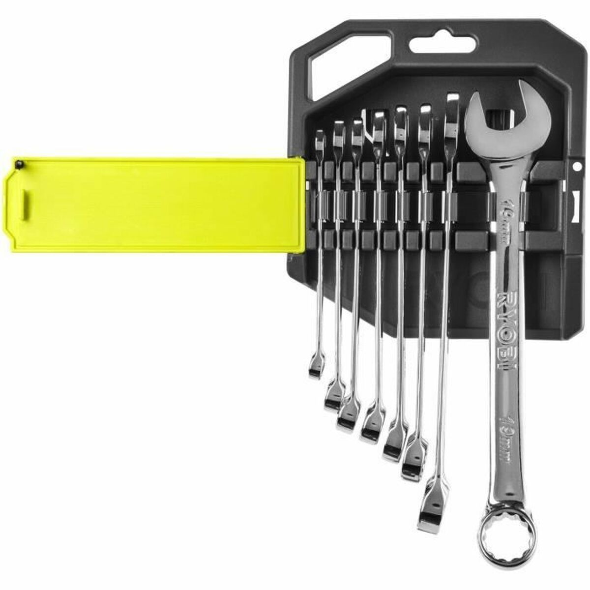 Set med nycklar med dubbla öppningar Ryobi RHWR8PC