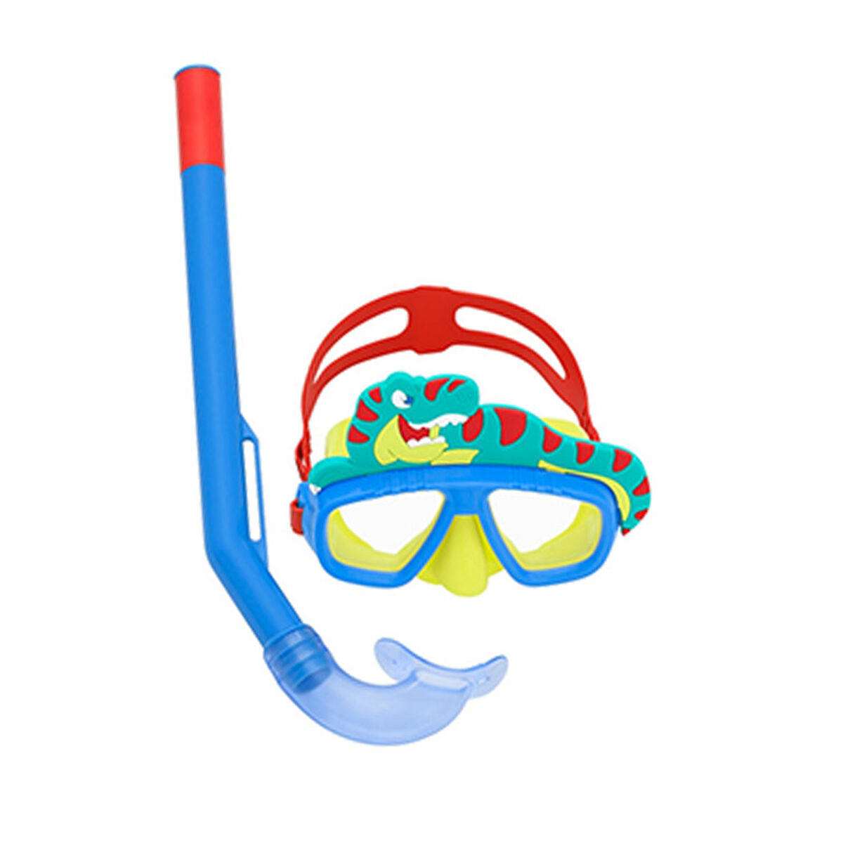 Bestway Set Mask och Tub Vuxen Spolvälv Färgsorterad +14 år Strand och Pool 24053 - 3
