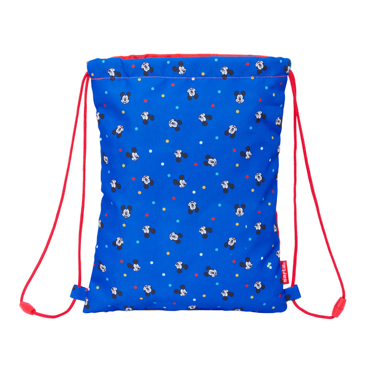 Skopåse med remmar Mickey Mouse Clubhouse Good day Blå 26 x 34 x 1 cm - 2