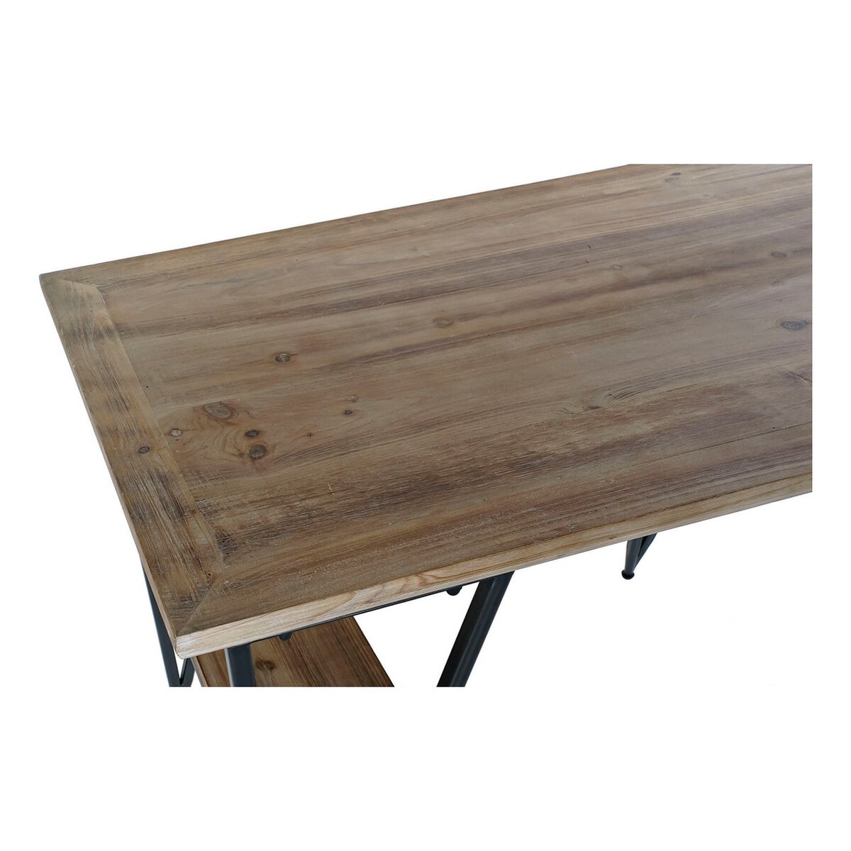 Skrivbord DKD Home Decor Svart Metall Gran (120 x 60 x 81 cm) - 12