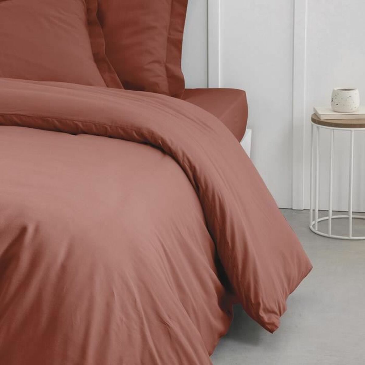 Påslakan TODAY Essential Terrakota n 220 x 240 cm - 2