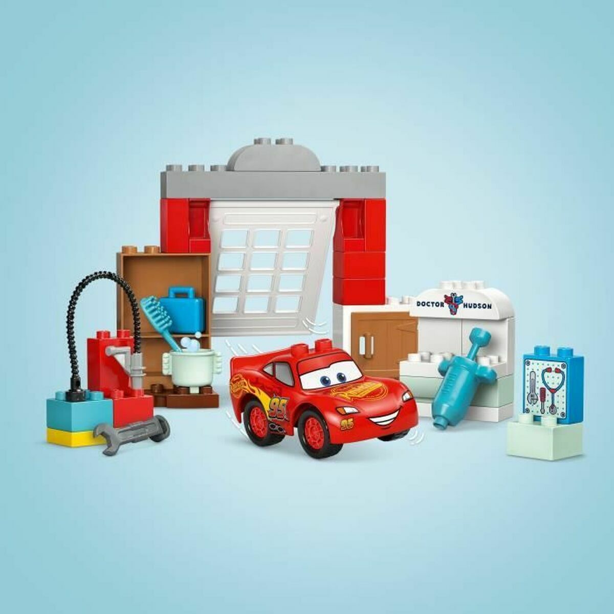 Byggsats Lego 10456 Lightning McQueen visits Doc 35 Delar - 3