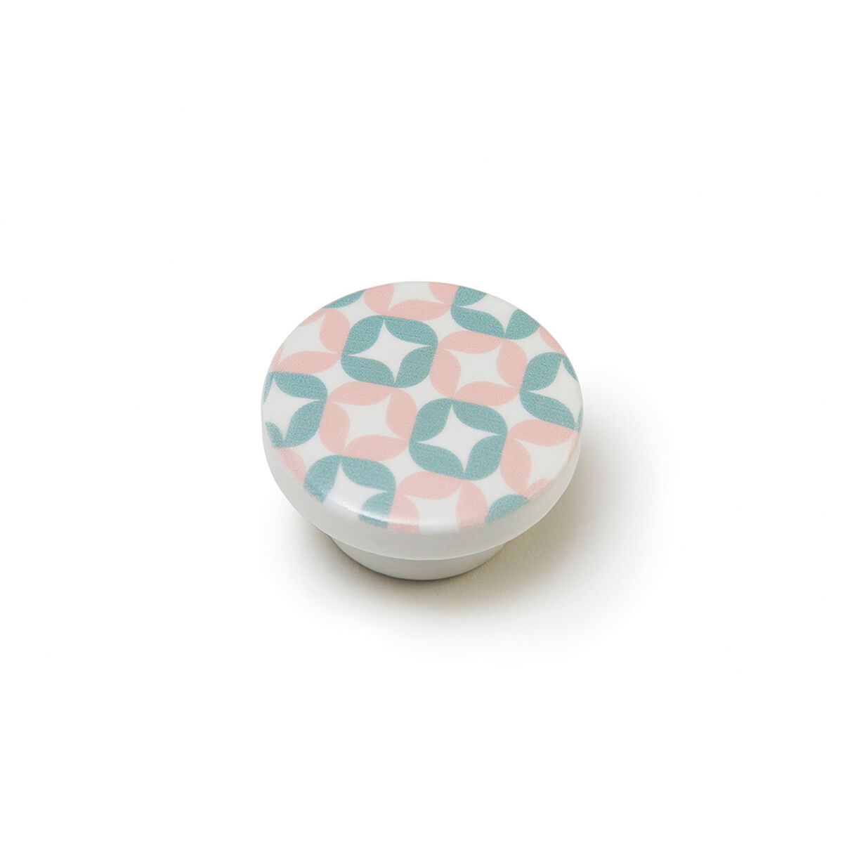 Dörrhandtag Rei e222 Rosa bokträ Ø 40 x 22 mm 4 Delar