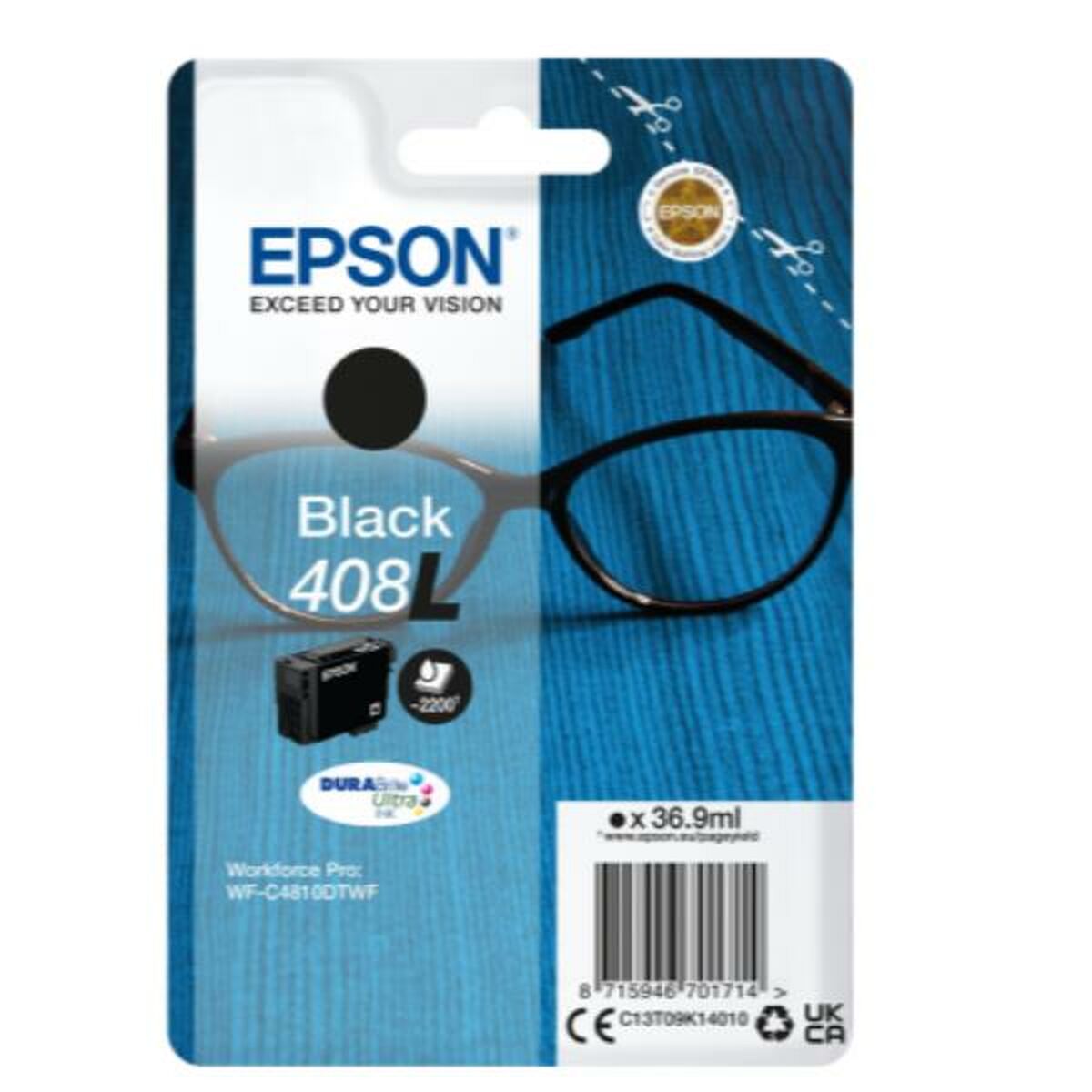 Original Bläckpatron Epson C13T09K14010 Svart - 2