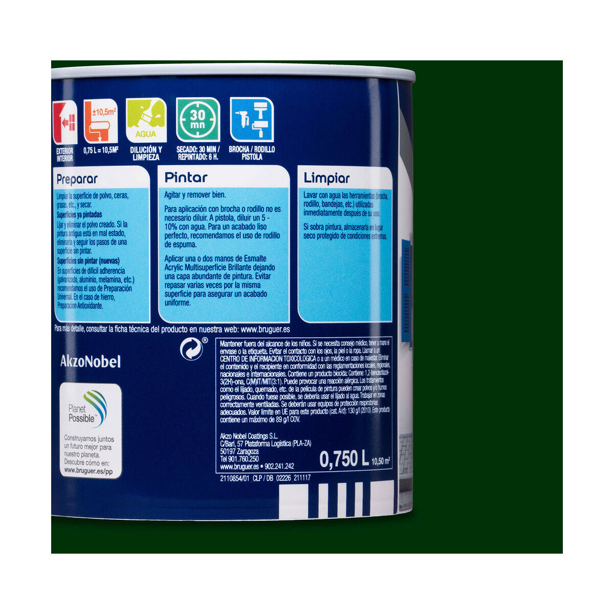 Fernissa Bruguer 5057557 750 ml Ytlack - 8