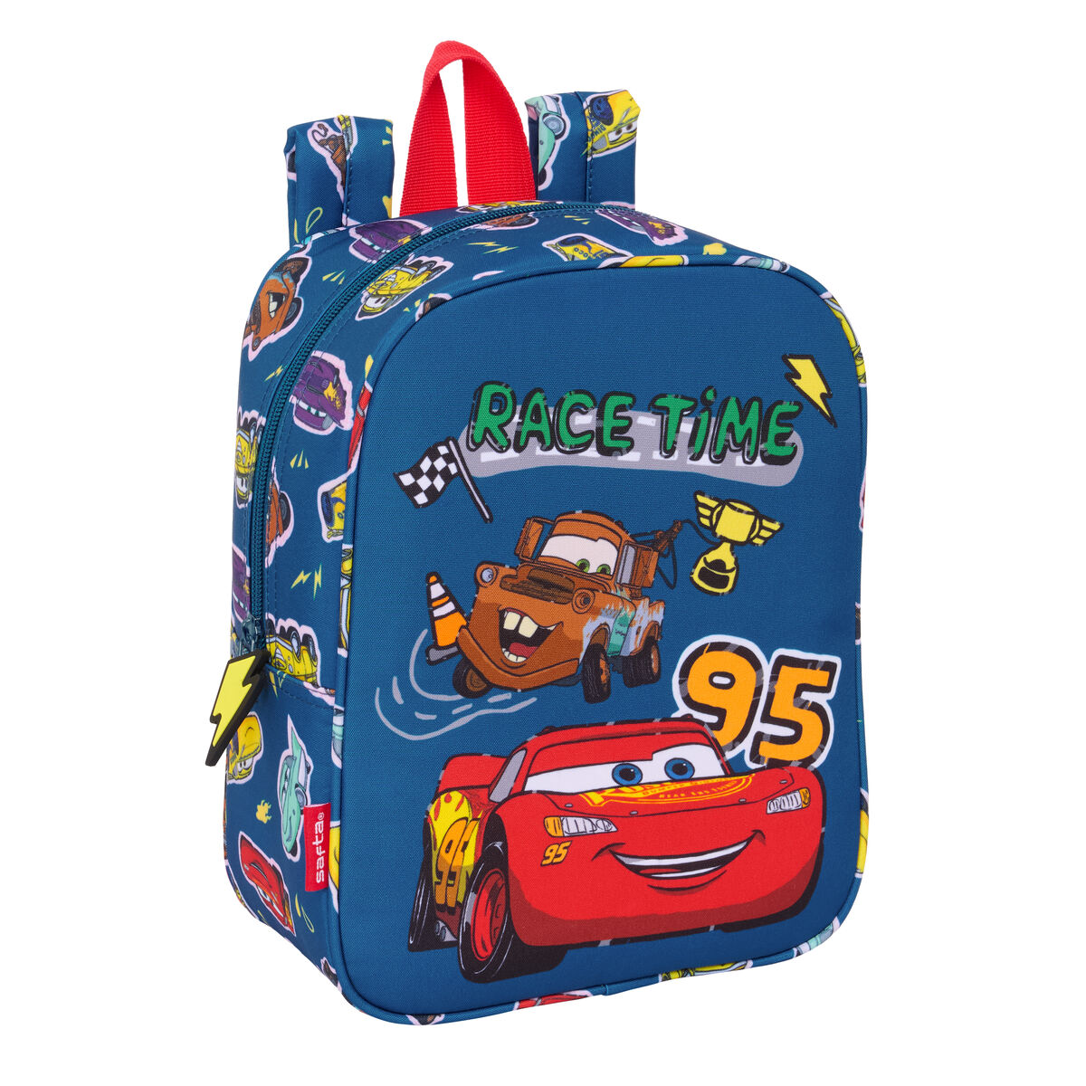 Skolryggsäck Cars Racing Marinblå 22 x 27 x 10 cm
