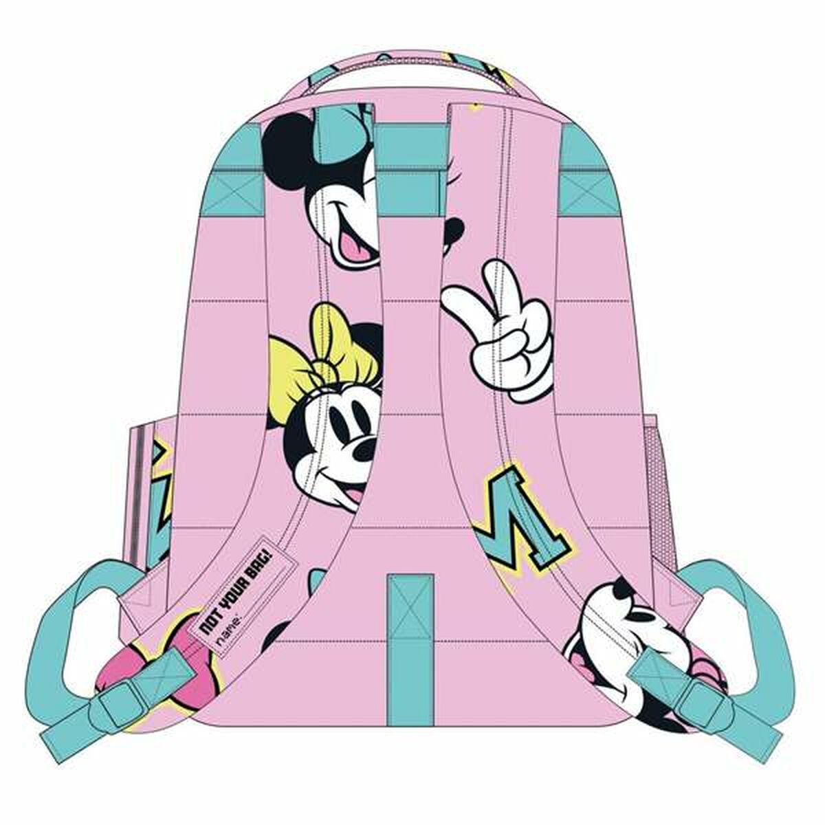 Skolryggsäck Minnie Mouse Fuchsia 32 x 15 x 42 cm - 2