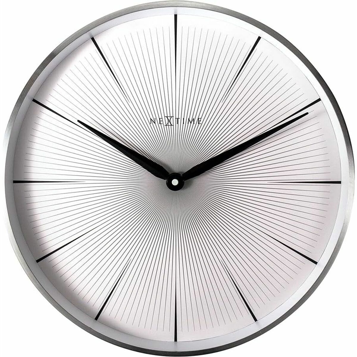 Väggklocka Nextime Grå 40 cm