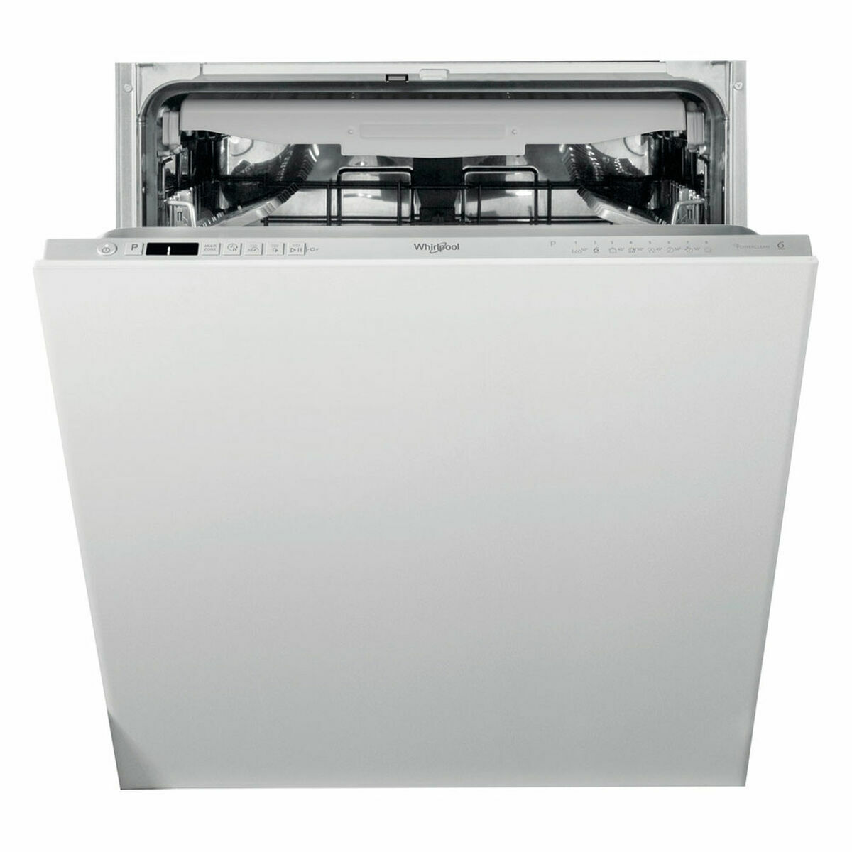 Diskmaskin Whirlpool Corporation WI 7020 PF Silvrig 60 cm Integrerbar